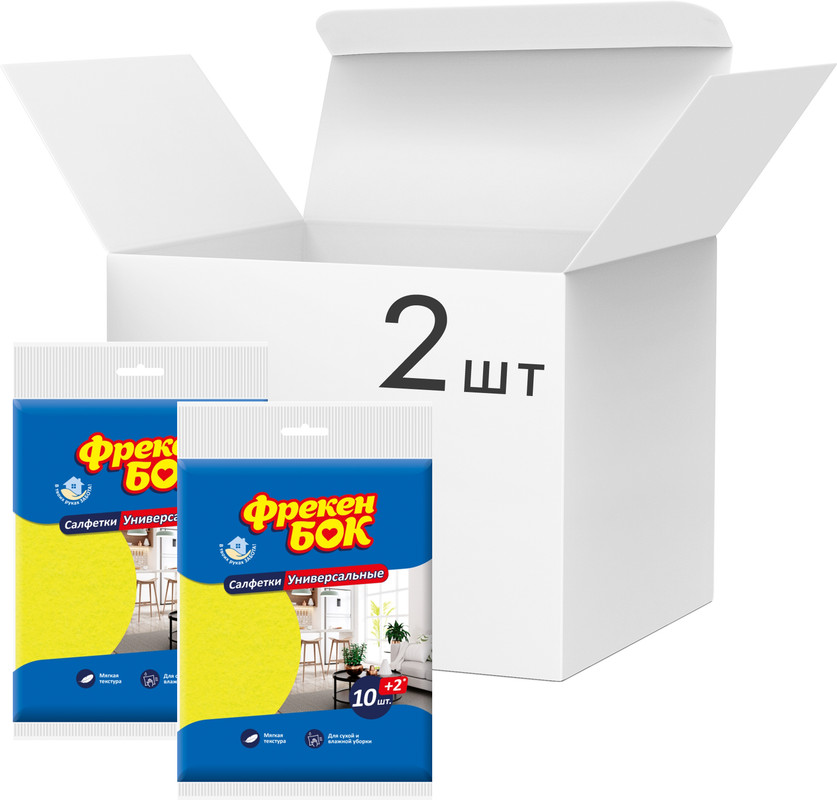 Серветка ФРЕКЕН БОК 10+2 шт. (18204992)